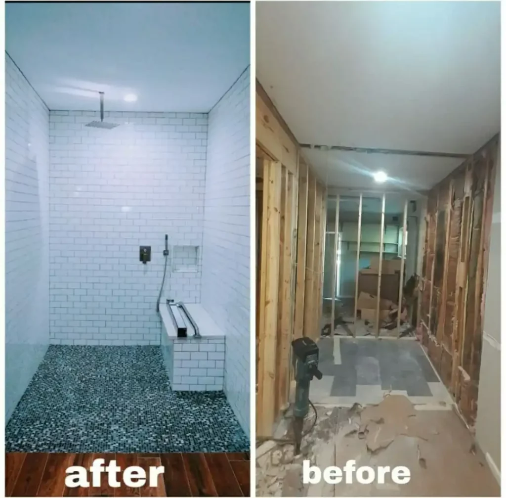 Bathroom renovation